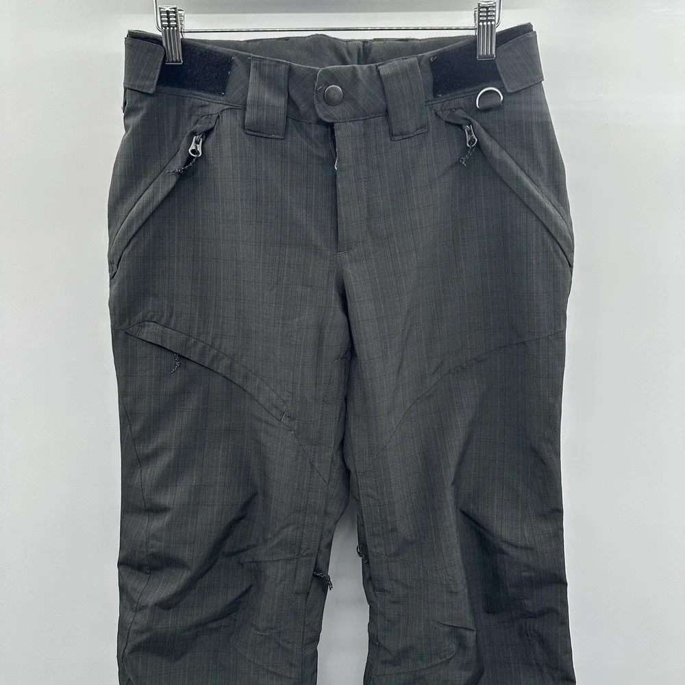 Eddie Bauer WeatherEdge Plus Insulated Ski Snowboard Pants Womens XS‎ Gray Grey